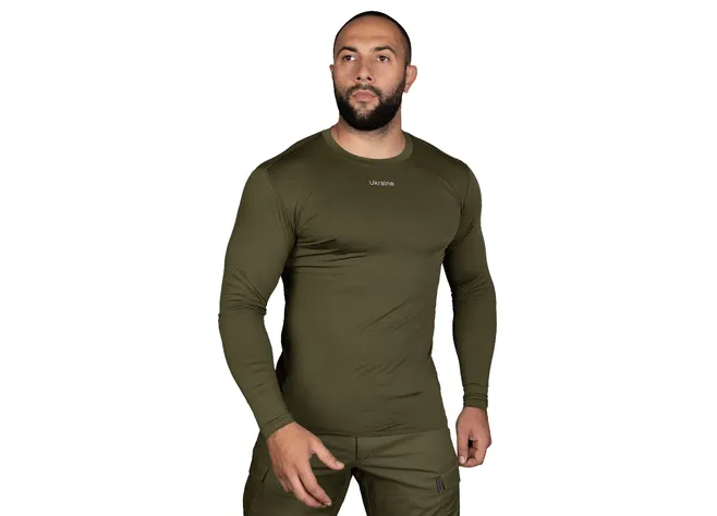 Лонгслів Camotec CoolTouch Ukraine Олива Фото 2